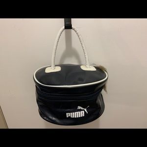 Puma Cosmetic Makeup Bag Navy